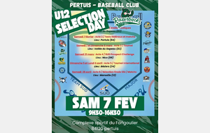 REGROUPEMENT LIGUE SUD 12U  A PERTUIS