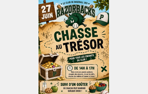 Chasse au trésor + goûter
